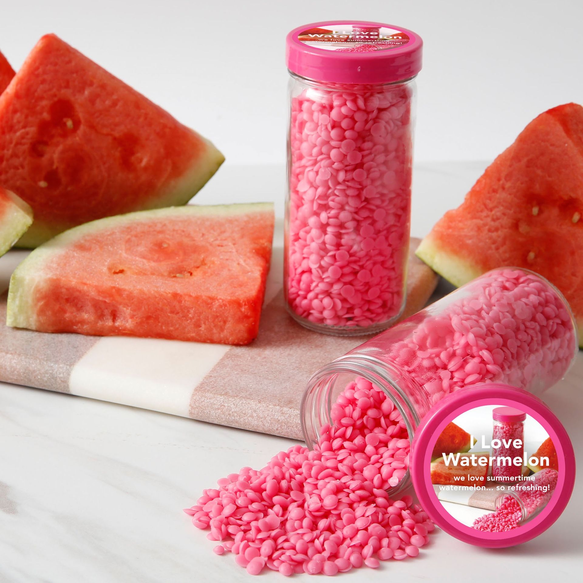 Pink Zebra Sprinkles I ❤️ Watermelon 🍉