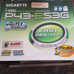 Gigabyte Desktop DA-P43-ES3G motherboard 