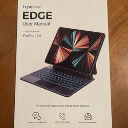 Edge Floating Keyboard Case For IPad Pro 12.9