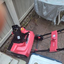 New Snow Blower 