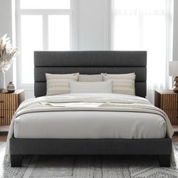 Bed Frame with headrest - Queen Size