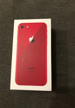 Red IPhone 8 Box