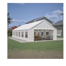 20’ X 40’ White Party/Wedding Tent (New/Unused)
