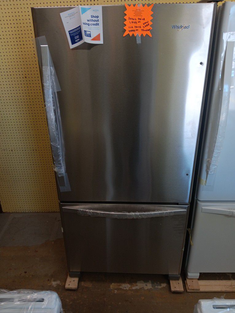 Brand New Whirlpool Refrigerator  French Door 