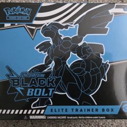 Pokemon Black Bolt ETB Elite Trainer Box