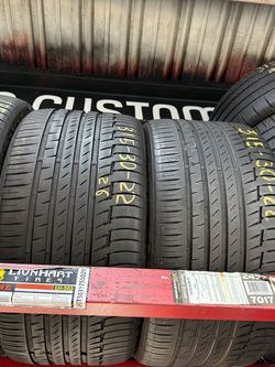 22” tires continental 315/30/22 with free installation $200 both