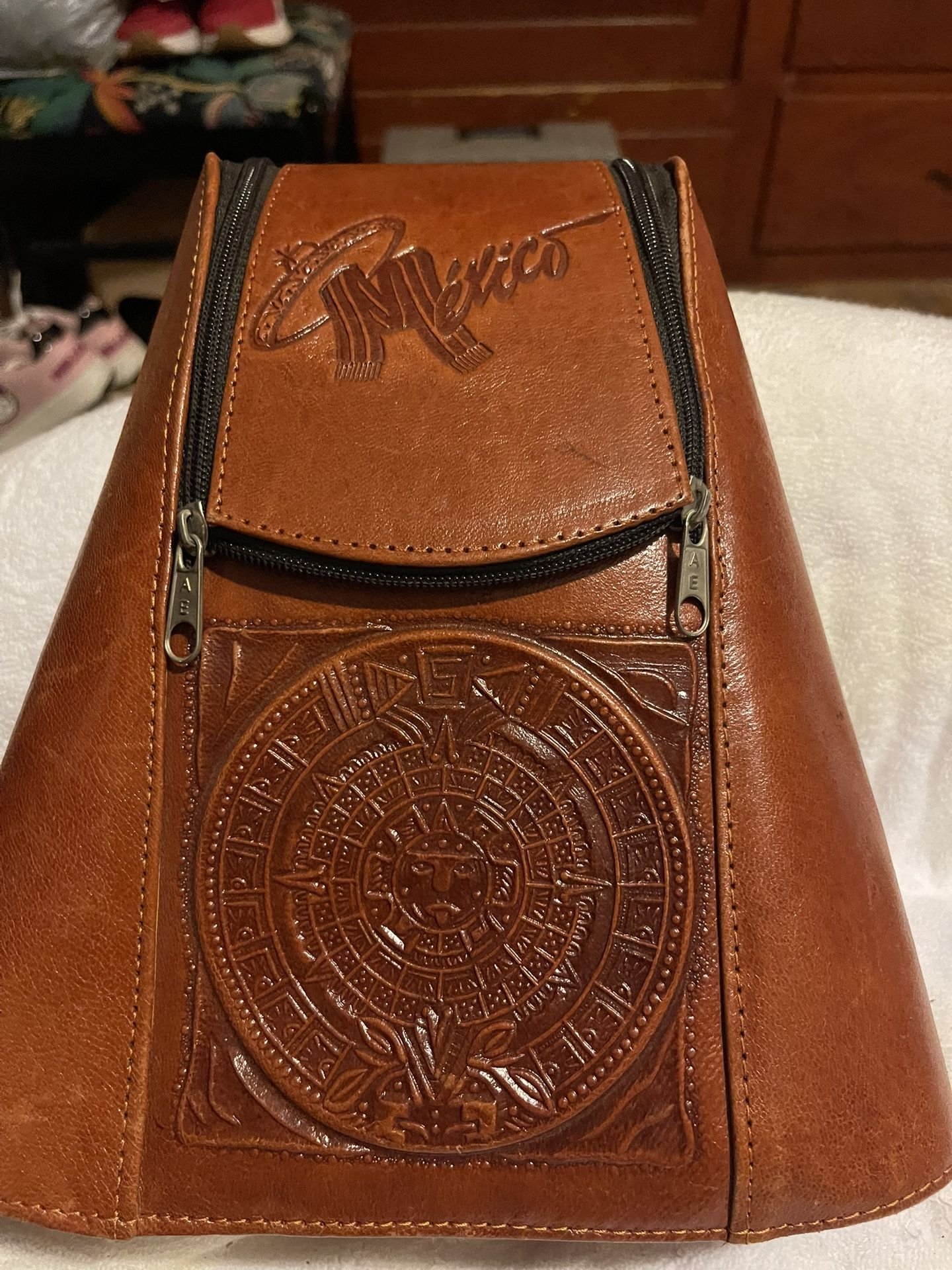 Beautiful Mexican Leather Backpack