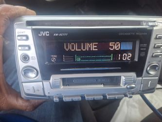 STEREO JVC CD CASSETE OLD SCHOOL GOOD CONDICIÓN ABLO ESPAÑOL
