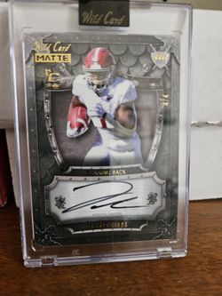 Alabama/ Detroit Lions Jahmyr Gibbs 4/4 Auto