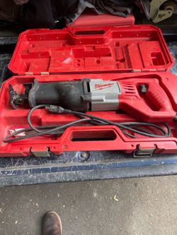 Milwaukee sawzall