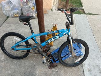 light blue mongoose bike