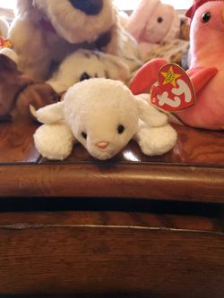 1996 Vintage Original Ty Beanie Baby Fleece With Tag Errors