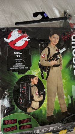Two Boys Ghostbusters costumes size 4-6 with proton packs!! Kids Halloween costumes