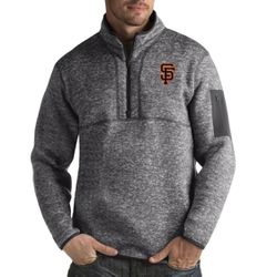 San Francisco Giants Antigua Fortune  Quarter-Zip Pullover Jacket Size 2XL NWT