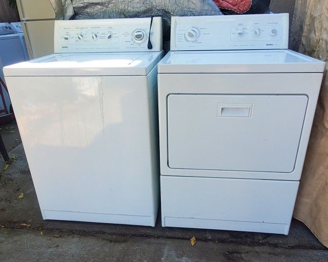 KENMORE SET WASHER AND ELECTRIC DRYER WORKING PERFECT
