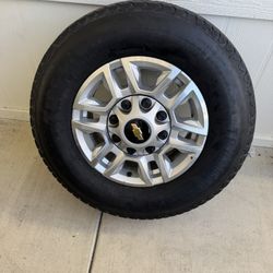 Chevy 2500 8 LUG wheelset