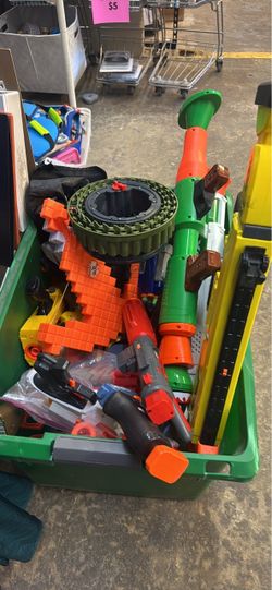 Lot of Nerf Guns and Accessories