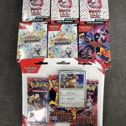 Pokemon 151 Prismatic  Evolutions Destined Rivals Brand New Sealed 