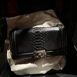 Chanel Python Medium Bag 