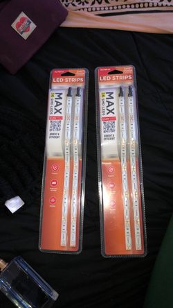 Alpena MAX LED Strips 2x12" Orange – 2 Packs