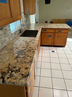 Granite countertop