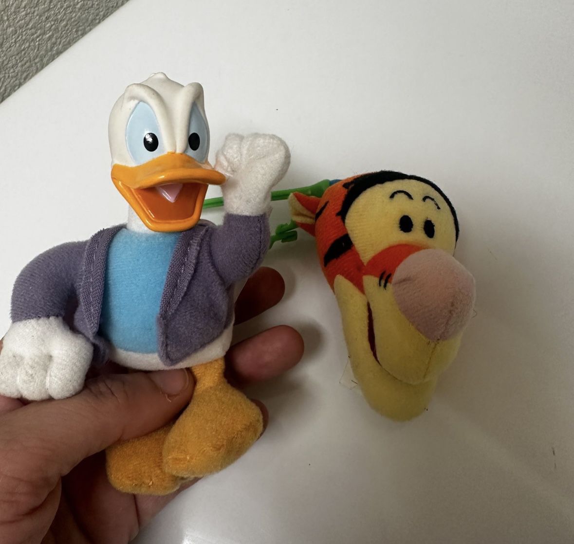 Disney Soft Toys - Tigger & Donald 