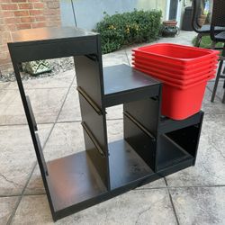 Bookshelf Storage Bins
