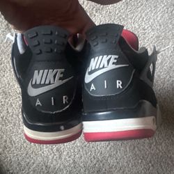 Jordan Retro 4 “Bred” size 12