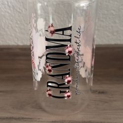 Grandma 16oz Glass Cup