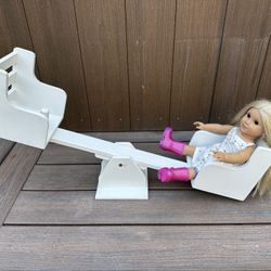 American girl Doll Swing And Seesaw