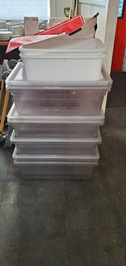 Cambro Plastic  Lexon Containers