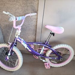 Kids 18inch Bicycle (Huffy, Pink & Purple) 