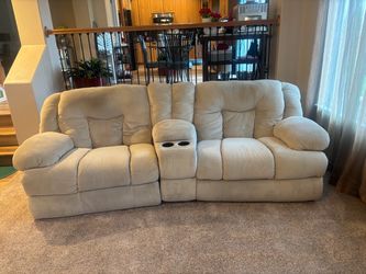 Ashley Reclining Couch and Chair