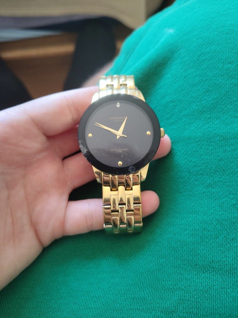 Silver Gold-plated Watch