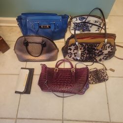 Entire Lot Of Purses And Wallets 