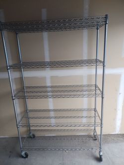 Metal shelf
