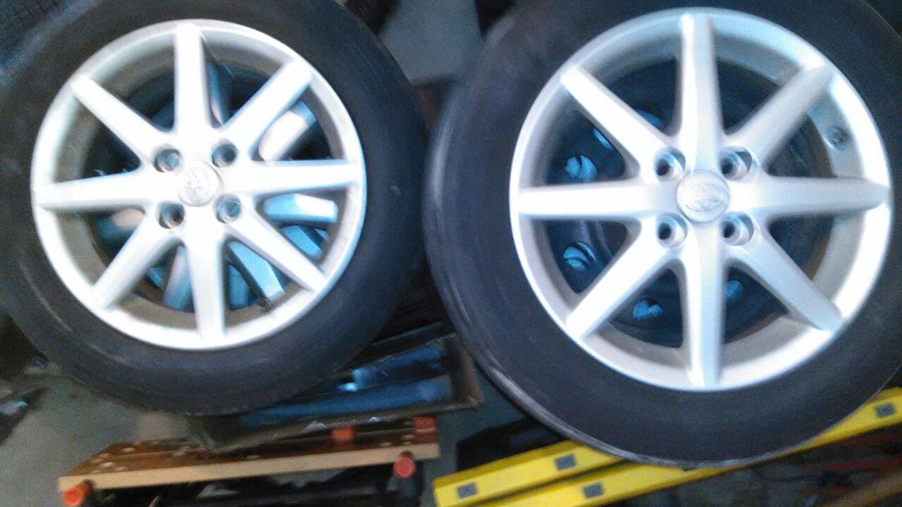 Prius OEM Wheels. (2)