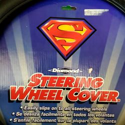 Superman Steering Wheel Cover+