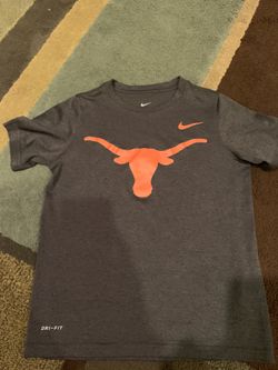 Texas Longhorns Kids DryFit shirt.