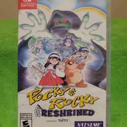 Pocky & Rocky Reshrined SEALED 