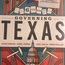 Governing Texas 6th Edition 