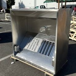 6 ft NSF Restaurant Hood And Exhaust Fan 08 HBS


