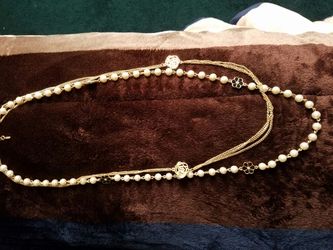 Long elegant necklace