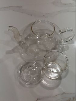 Clear Glass Teapot
