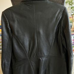 Leather Jacket. Fits size S and M