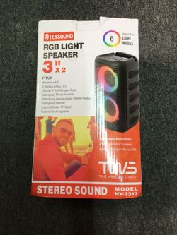 King Lucky HEY SOUNDE-3317 WIRELESS SPEAKER bb (41919)