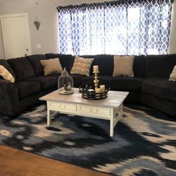 Slate Sectional (RAF or LAF ) Eltmann / couch /Living room set