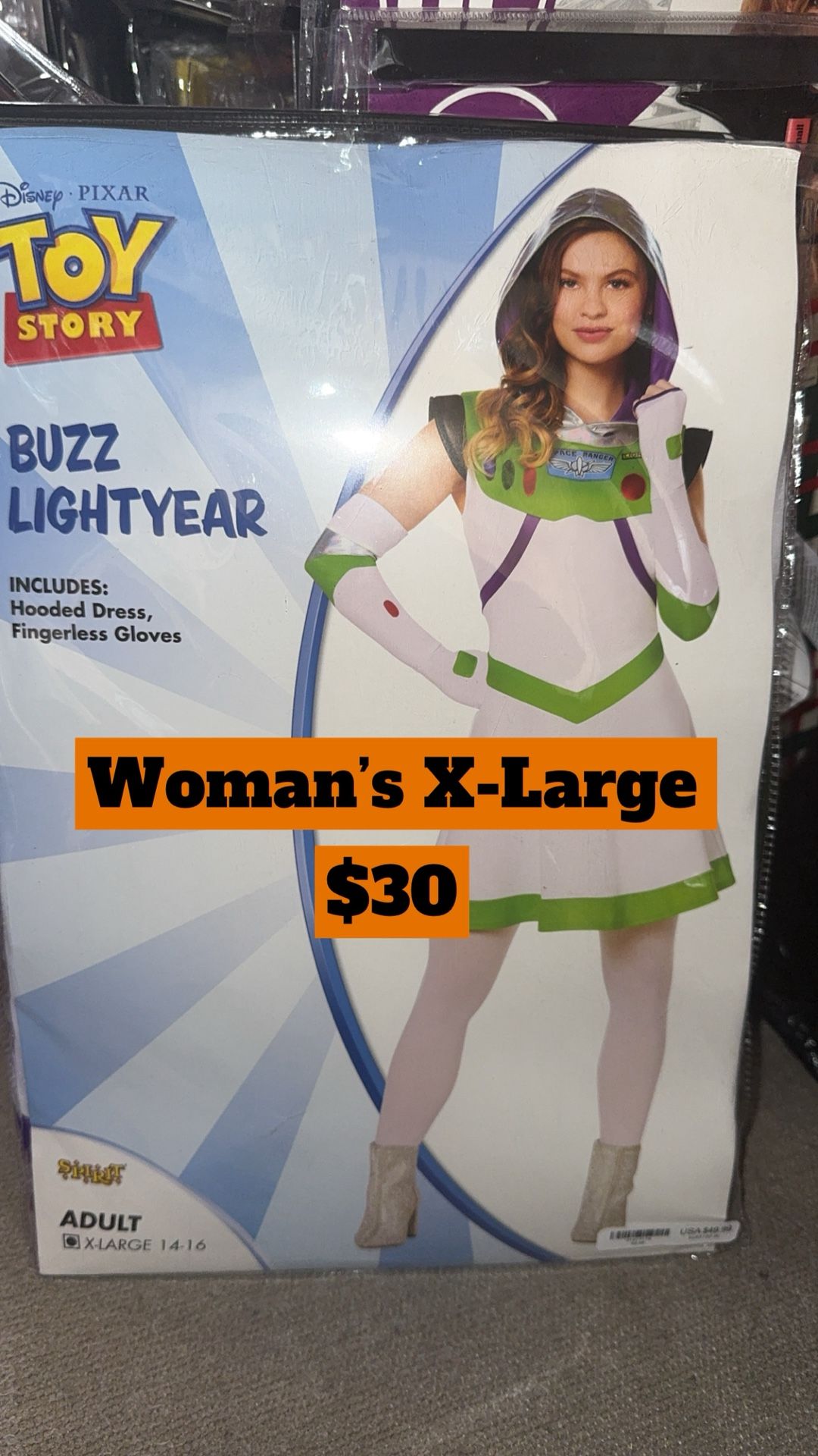 Woman’s X-Large New Costume
