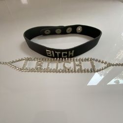 Two-Pieces  Choker Necklace 