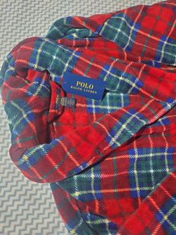 NEW. UNISEX. RALPH LAUREN POLO  PLAID ROBE NWT
11525 S HALSTED/7111.S WESTERN 
60$.  . CASH ONLY